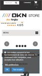 Mobile Screenshot of dknstore.com