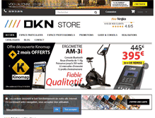 Tablet Screenshot of dknstore.com